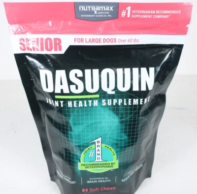 DASUQUIN Senior 84 Soft Chews for Large Dogs Joint Health Supplement 01/26-01/28 - Image 1 of 4