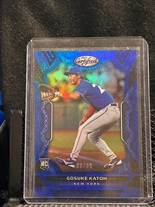 Gosuke Katoh 2022 Chronicles Certified Blue (RC) #33/99 - Blue Jays - Picture 1 of 2