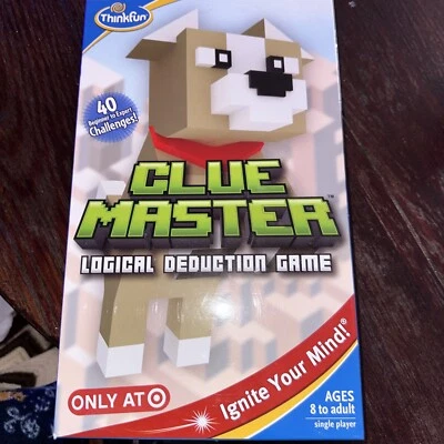 Thinkfun Clue Master Game Logical Deduction Game Ages 8+ Target exclusive - Image 1 of 2