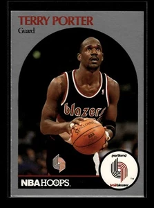 1990-91 NBA Hoops #249B Terry Porter COR (EX)(BSK) - Picture 1 of 2