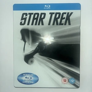 Star Trek 2009 Steelbook 3 disc edition - Blu Ray FREE POST - Picture 1 of 5