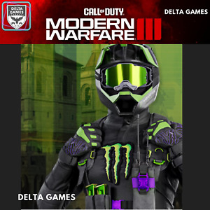 Call Of Duty Modern Warfare 3 Monster Energy CLUTCH SKIN COD MW3 Warzone