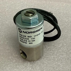 NORGREN Valve 141010-02, 24VDC 6W, 1/8 not Port. - Picture 1 of 1