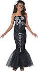 Skeleton Mermaid CHILD Girls Costume NEW Dress
