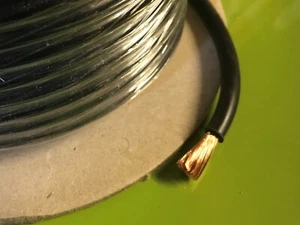 Battery Starter Cable (BLACK) 16mm² 110A - SOLD PER METRE - Picture 1 of 1