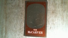 1965 Topps baseball Embossed card # 7 Tim McCarver EX