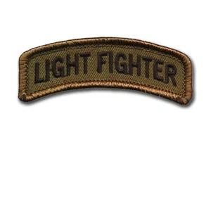 7th Infantry Division OD Lightfighter Tab (TAB ONLY)  - US Light Infantry Ft Ord - Picture 1 of 1