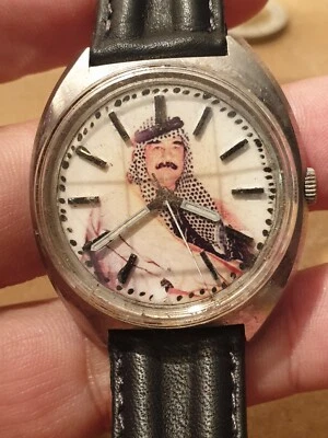 1980'S SADDAM HUSSIEN PRESIDENT WATCH SPECIAL MEMORIAL RARE Citizen - Image 1 of 4