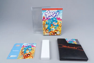 Nintendo NES *Trog!* OVP CIB PAL B 4A-FRG - Bild 1 von 4