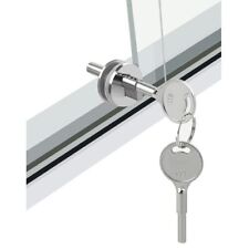 Glass Lock Sliding Glass Door Lock with Key Display case Lock Suitable for Co...