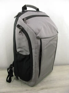 Slotra Laptop Rucksack 15,6" mit Kameratasche und USB Ladeanschluss grau Reisen - Bild 1 von 24