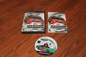 Nascar Thunder 2002 para Playstation 2 PS2 con estuche y manual - Probado - Imagen 1 de 2