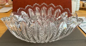 Antique Duncan and Miller Mardi Gras Bowl Oval Boat Shaped - Picture 1 of 7