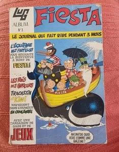 FIESTA reliure éditeur N° 3 (5.6.7) avec PIM PAM POUM, KIWI comique. Lug 1975 - Imagen 1 de 5