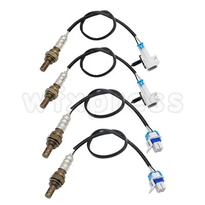 Sensor de oxígeno O2 aguas arriba y aguas abajo 4 piezas para Chevrolet Malibu 2004-2007 3,5 L SG1857 Foto 1 de 4