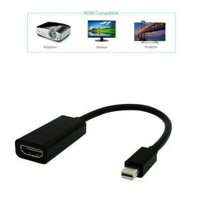 Mini DisplayPort Thunderbolt To HDMI Adapter For Microsoft Surface Pro 1 2 3 4 - Image 1 of 4