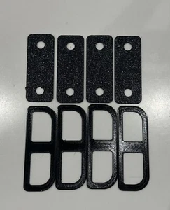 Land Rover Defender 90 110 Door Hinge Shims Spacer Gasket Later Style BDC710040 - Picture 1 of 1
