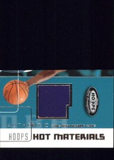 2002-03 Hoops Hot Prospects Hot Materials #HM-BD Baron Davis Charlotte Hornets