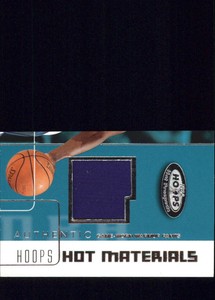 2002-03 Hoops Hot Prospects Hot Materials #HM-BD Baron Davis Charlotte Hornets