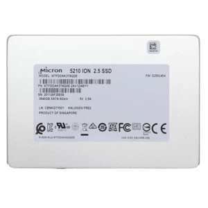 Micron 3,84 TB 2,5" SATA SSD // 5210 ION // MTFDDAK3T8QDE - Bild 1 von 5