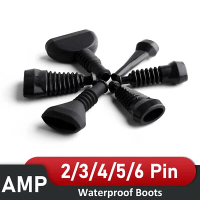 Waterproof Boots for AMP TYCO Superseal Wire Connectors 2Pin 3Pin 4Pin 5Pin 6Pin - Image 1 of 4