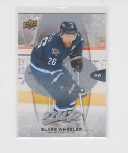 16/17 UD MVP Winnipeg Jets Blake Wheeler Silver Script card #229 - SP - Picture 1 of 2