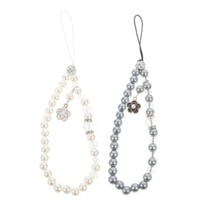 2 Pcs Handy-Kettenanhänger Telefon Schmuck Anti-verlorene Telefonkette - Zdjęcie 1 z 12