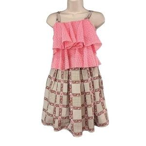 Shrawanti Dress Girl’s Size 5 Pink Floral Long Dress Size 5 (206) - Picture 1 of 5