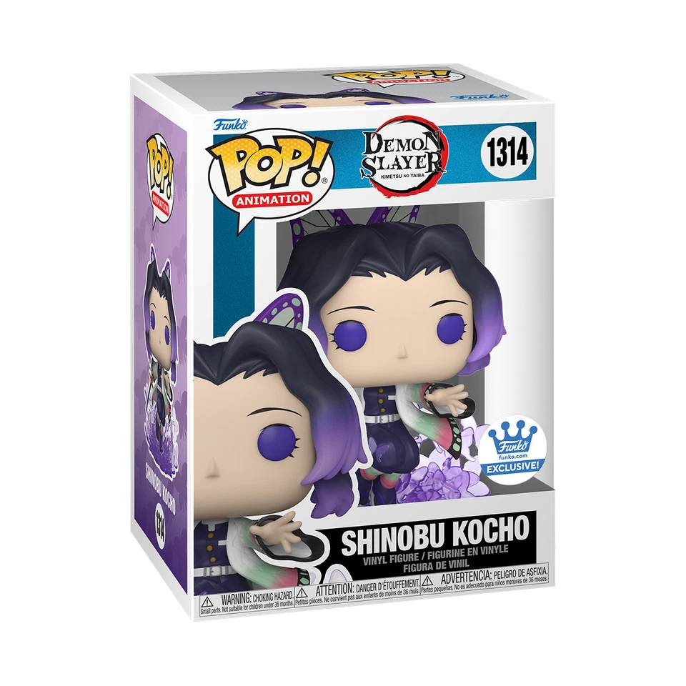 Funko Pop! Vinyl: Demon Slayer: Kimetsu no Yaiba - Shinobu Kocho - Funko (Exclusive) #1314