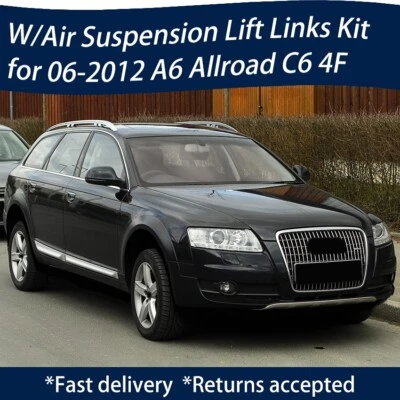 💥para Audi A6 C6 4F Allroad Suspensión Neumática Elevable Eslabones Kit Elevación Nivel Foto 1 de 4