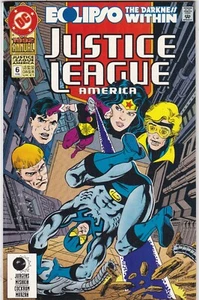 Justice League America Annual #6 VF/NM 1992 Eclipso Darkness Within Tie In - Picture 1 of 2
