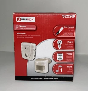 Utilitech 0322269 UT-6019-02 Wireless Motion Alert - Picture 1 of 6