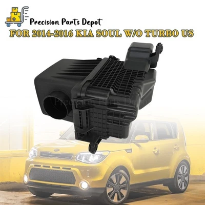 NEW For 2014-2016 Kia Soul W/O Turbo 28110B2000 Air Cleaner Filter Box US Foto 1 de 4
