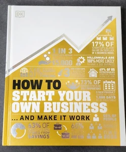 How to Start Your Own Business by DK | 2021 Hardcover Entrepreneur Guide - Picture 1 of 8