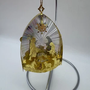 Krippe Christbaumschmuck Vintage Weisen Bethlehem hängend 3,5" - Bild 1 von 7