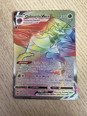 Orbeetle VMAX (Secret) 186/185 Swsh04: Vivid Voltage Holo - Image 1 of 2