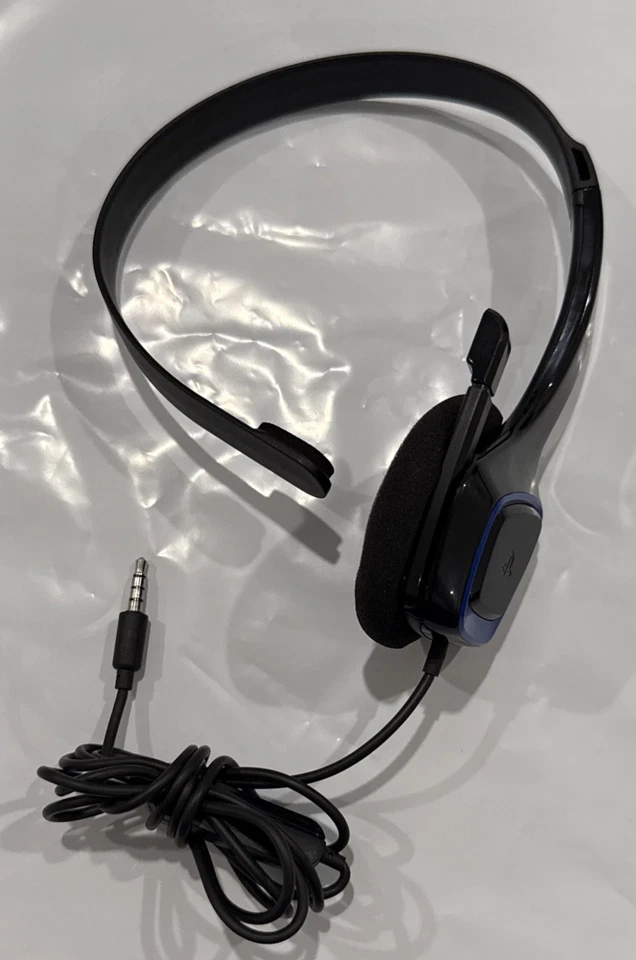 Auriculares de chat con cable OEM SONY para PlayStation 4 negro/azul Foto 1 de 4