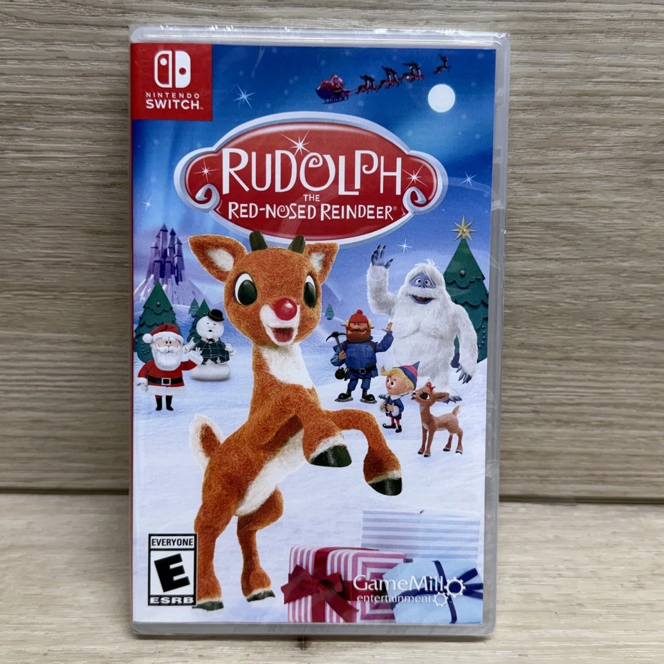 Rudolph The Red-Nosed Reindeer Nintendo Switch Video Game Holiday - Image 1 of 4