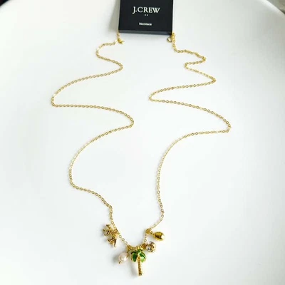 Новый 35» Jcrew мульти подвеска ожерелье шик женщин вечеринки отпуск ювелирных изделий подарок - Изображение 1 из 4