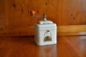 Kaffeemühle von Meams of France Ganzmetall Vintage - Bild 1 von 8