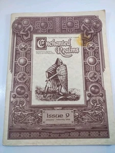 Enchanted Realms Adventure Game Journal 1992 Wydanie 9 *rzadkie* Amiga MS Dos PC Vtg - Zdjęcie 1 z 11