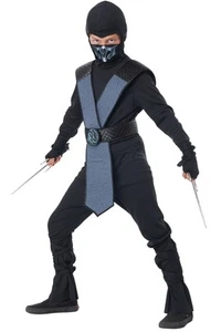 California Costume Dragon Master Ninja Blue Child Boys Outfit 3122/032 - Picture 1 of 3