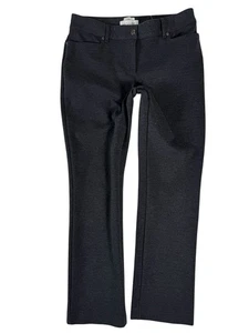 Pantalones de vestir Talbits gris firma pierna recta tiro medio para mujer talla 6 pequeños - Imagen 1 de 24