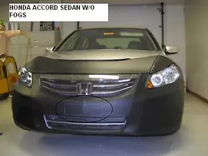 Lebra Front End Mask Cover Bra Fits HONDA ACCORD Sedan 2011 2012 11 12 - Picture 1 of 1