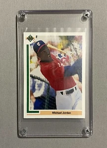 Carta Baseball 1990 Upper Deck Michael Jordan #SP1 Chicago White Sox NM-MT + Libro - Foto 1 di 5