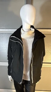 Marmot Jacket Grey L REFUGE long sleeve wind breaker Inner Pockets fleece Lined - Picture 1 of 18