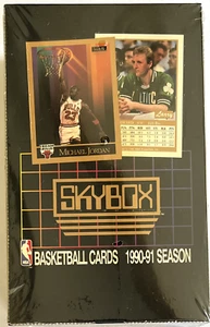 1990-91 Skybox NBA Basketball Series 1 - Factory Sealed Box - Michael Jordan - Picture 1 of 3