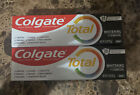Lot Of 2 Colgate Toothpaste Total Whitening + Charcoal Paste 3.3 Oz Exp. 2025