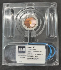 BS&B H1-0-0078-708, 2" Burst Alert Sensor, New - Picture 1 of 2