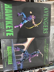 Marvel West Coast Avengers Assemble Hardcover And Hawkeye - Picture 1 of 2